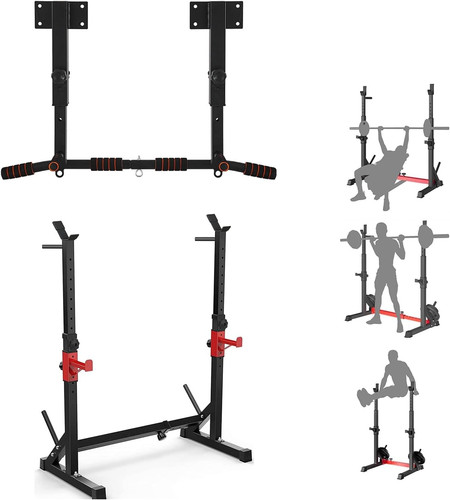 Adjustable squat press - adjustable,
