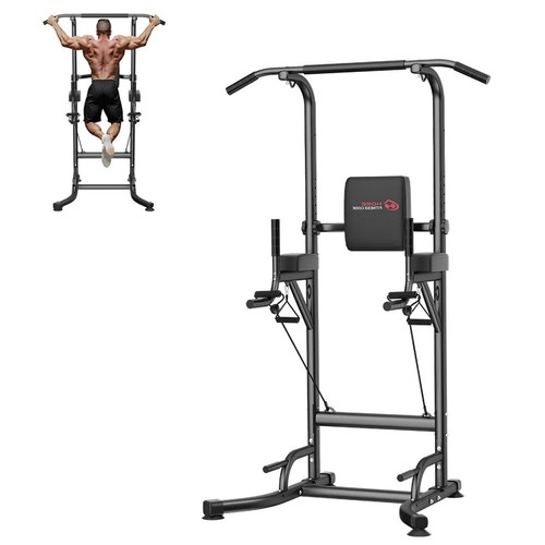 Adjustable power tower dip - adjustable,