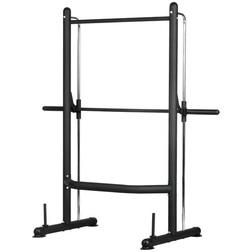 Black half rack squat - rack, station