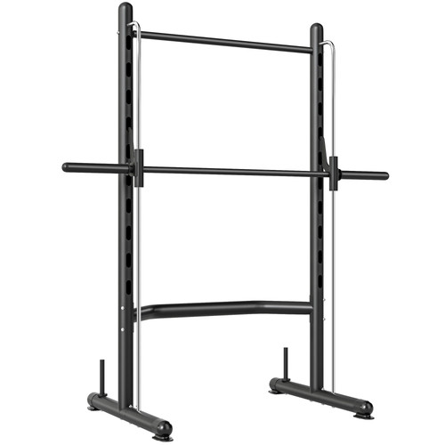 Homcom adjustable squat rack - adjustable,