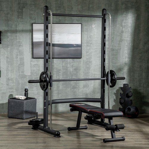 Smith machine squat rack home - squat,