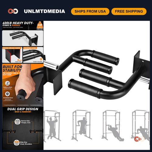 Dip bar attachment - bar, for