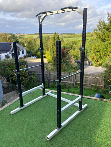 Power squat rack steel - rack,